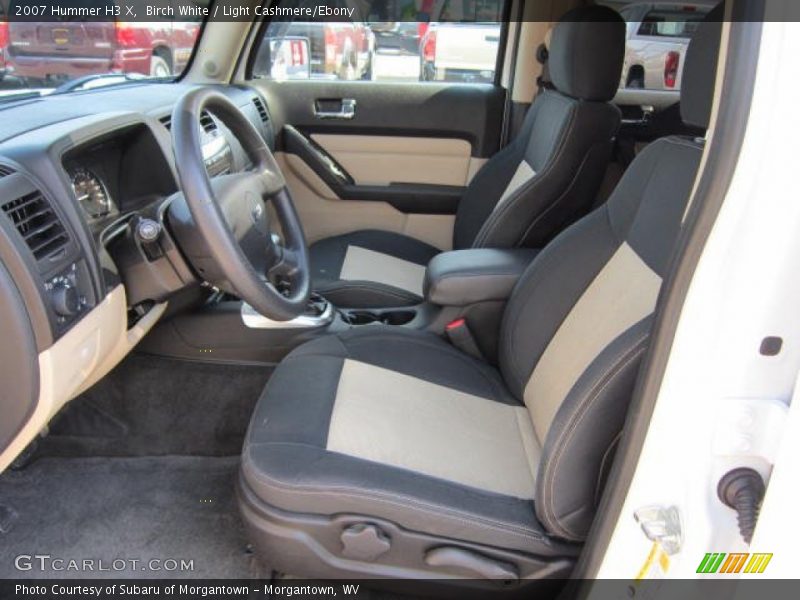 Birch White / Light Cashmere/Ebony 2007 Hummer H3 X