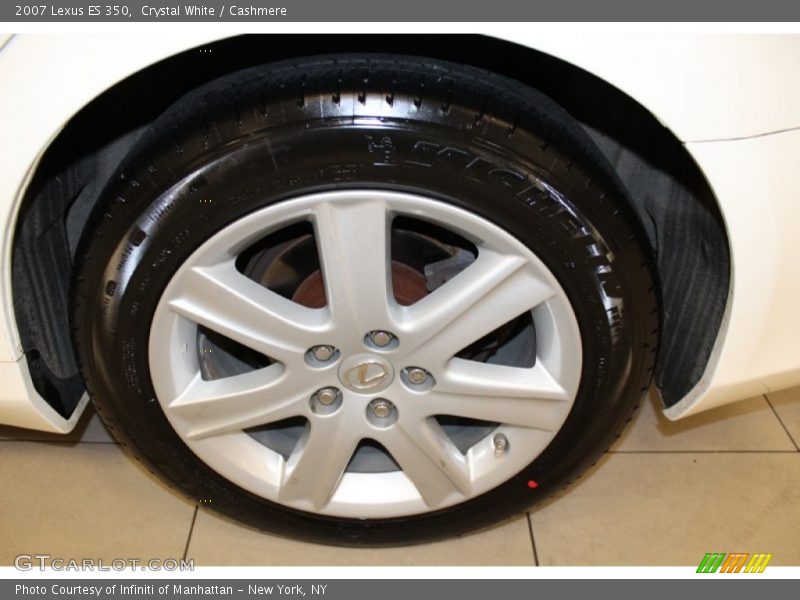 Crystal White / Cashmere 2007 Lexus ES 350