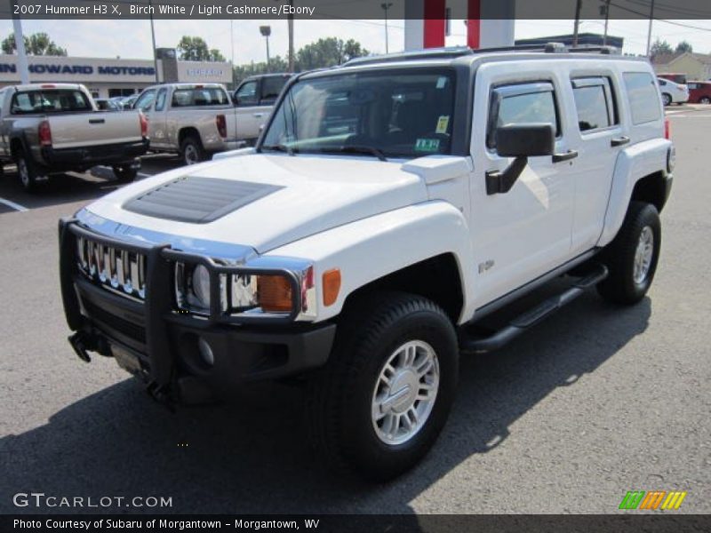 Birch White / Light Cashmere/Ebony 2007 Hummer H3 X