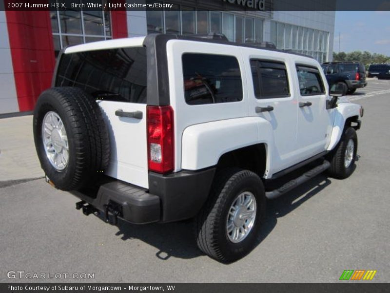 Birch White / Light Cashmere/Ebony 2007 Hummer H3 X