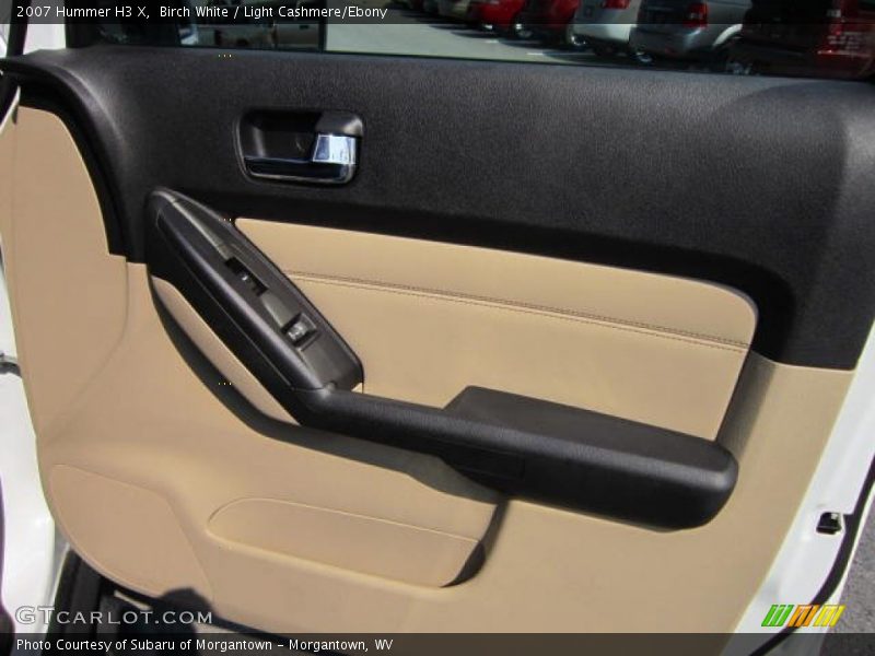 Birch White / Light Cashmere/Ebony 2007 Hummer H3 X