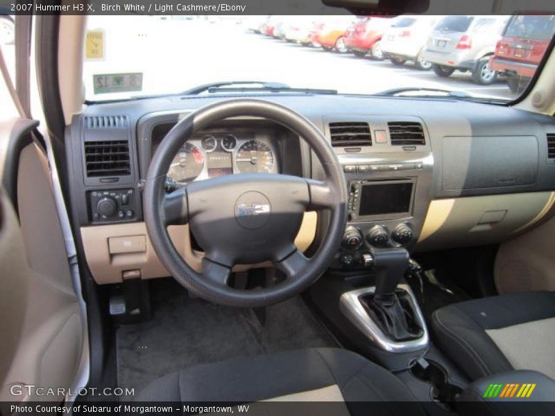 Birch White / Light Cashmere/Ebony 2007 Hummer H3 X