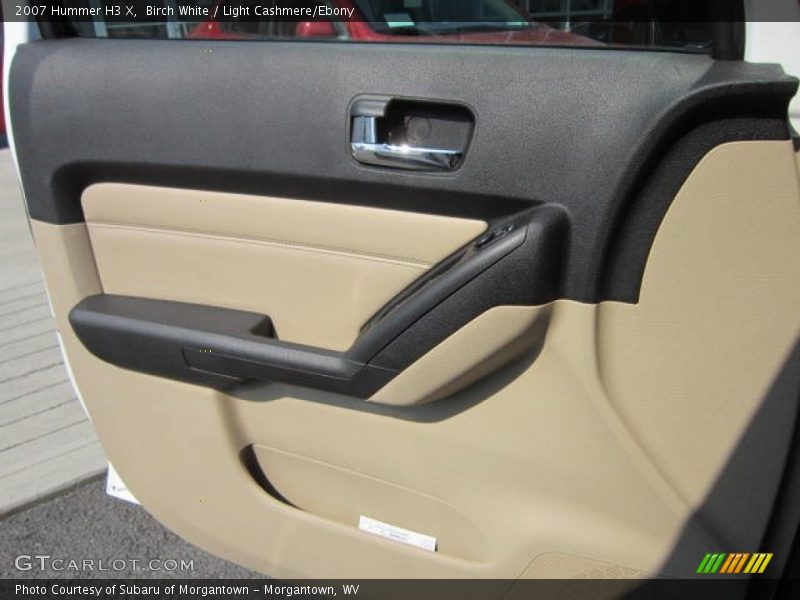 Birch White / Light Cashmere/Ebony 2007 Hummer H3 X