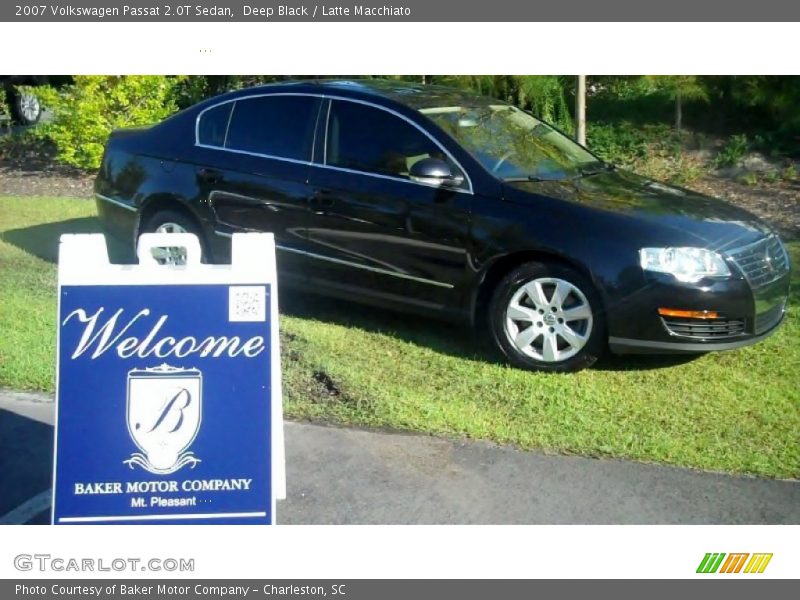 Deep Black / Latte Macchiato 2007 Volkswagen Passat 2.0T Sedan