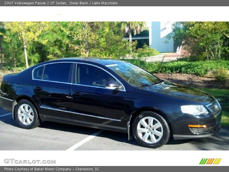 Deep Black / Latte Macchiato 2007 Volkswagen Passat 2.0T Sedan