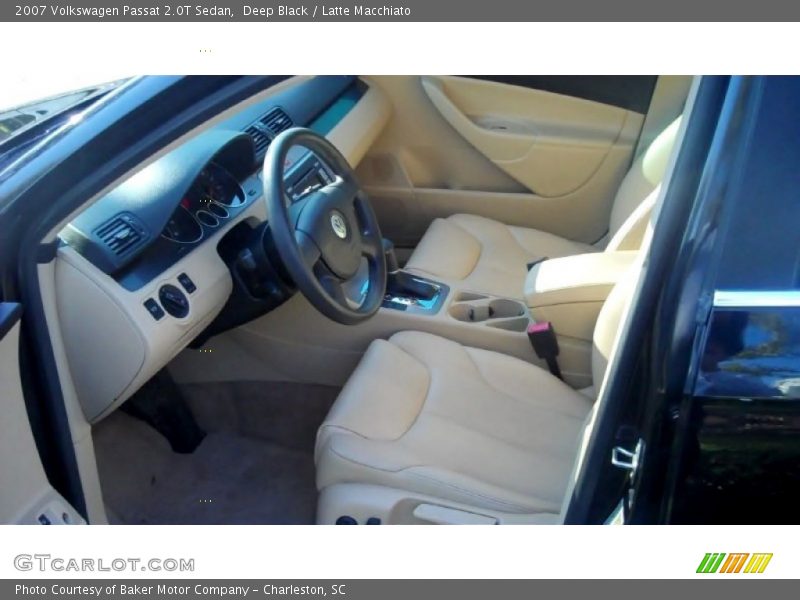 Deep Black / Latte Macchiato 2007 Volkswagen Passat 2.0T Sedan