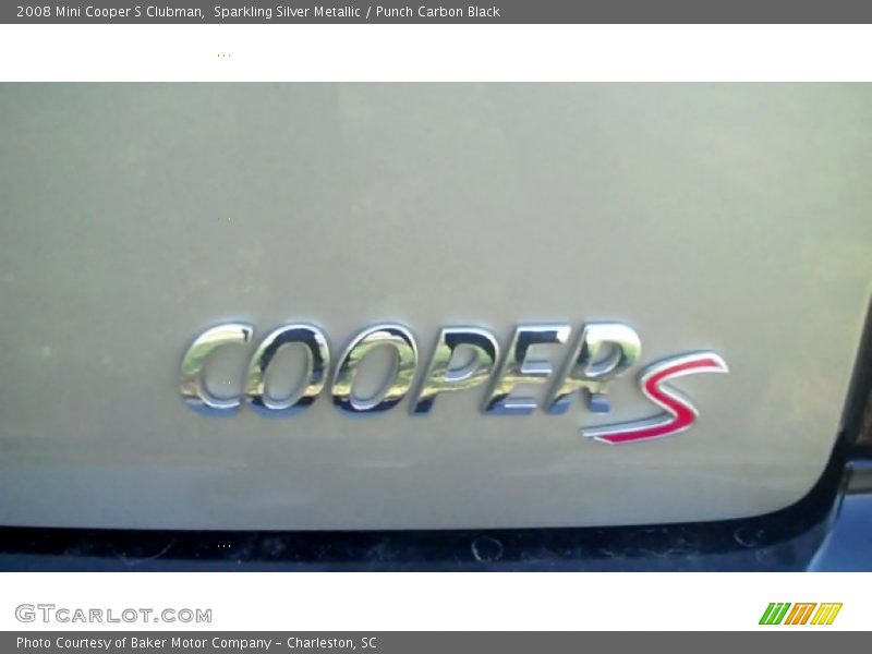 Sparkling Silver Metallic / Punch Carbon Black 2008 Mini Cooper S Clubman