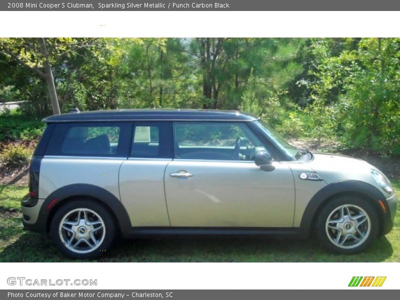 Sparkling Silver Metallic / Punch Carbon Black 2008 Mini Cooper S Clubman