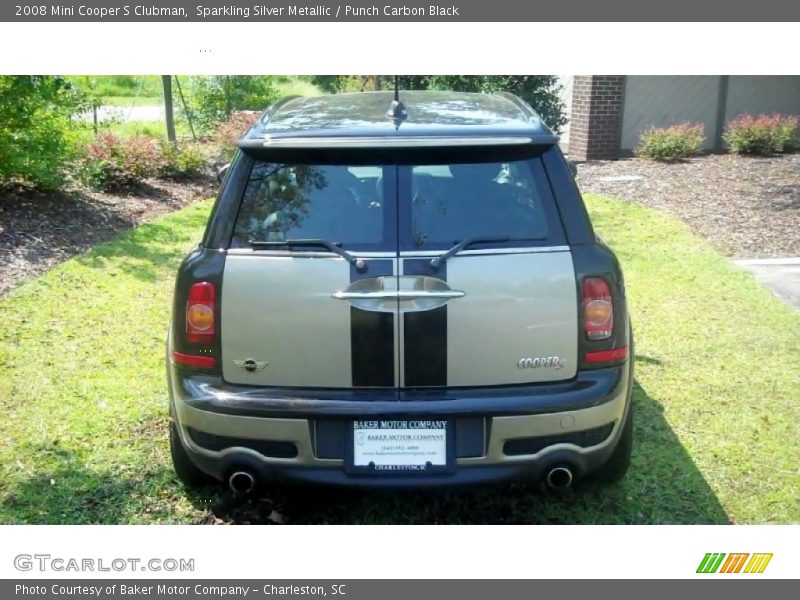 Sparkling Silver Metallic / Punch Carbon Black 2008 Mini Cooper S Clubman