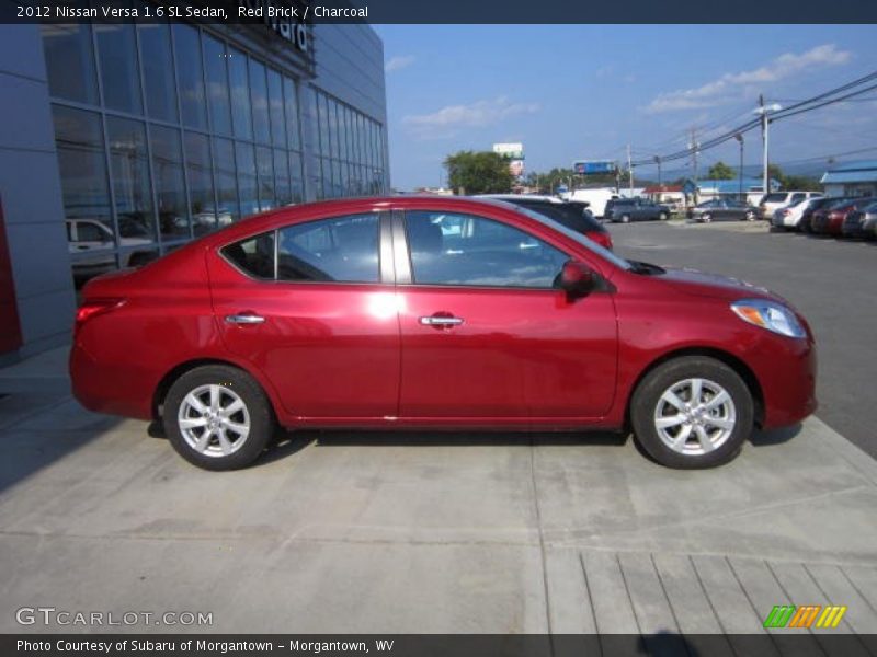  2012 Versa 1.6 SL Sedan Red Brick