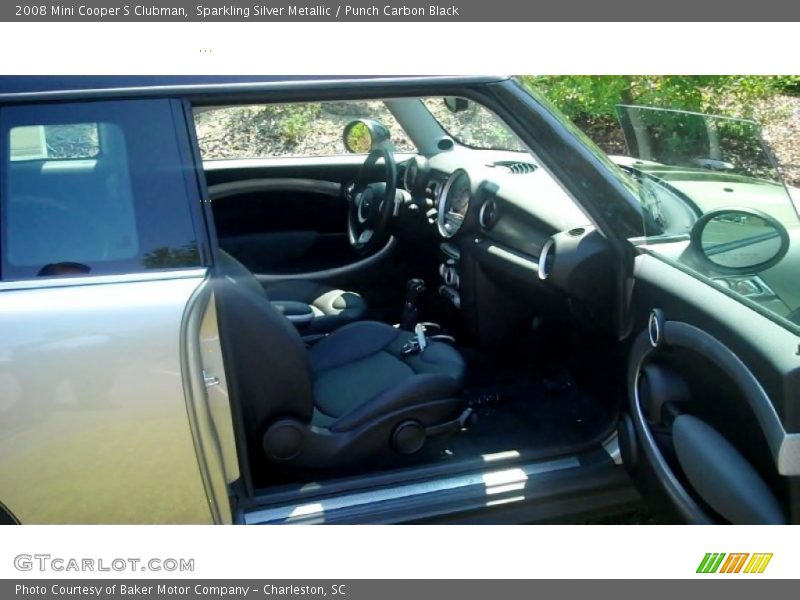 Sparkling Silver Metallic / Punch Carbon Black 2008 Mini Cooper S Clubman
