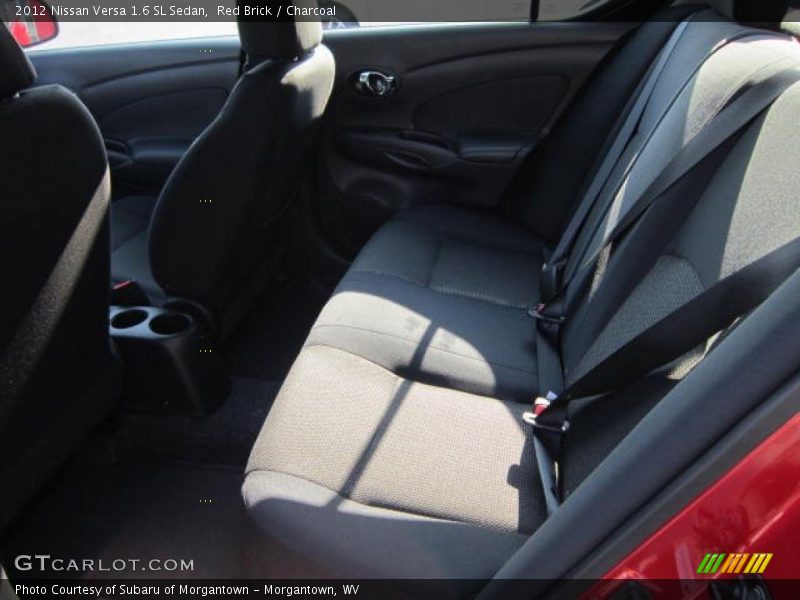 Red Brick / Charcoal 2012 Nissan Versa 1.6 SL Sedan