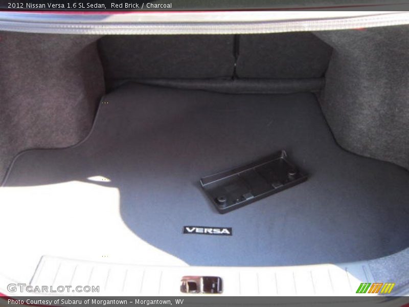 Red Brick / Charcoal 2012 Nissan Versa 1.6 SL Sedan