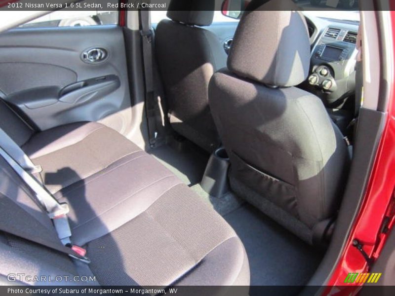Red Brick / Charcoal 2012 Nissan Versa 1.6 SL Sedan