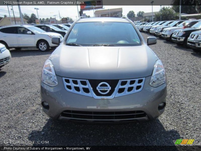 Platinum Graphite / Black 2011 Nissan Rogue SL AWD