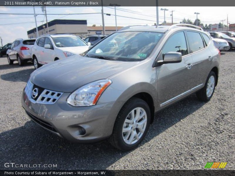 Platinum Graphite / Black 2011 Nissan Rogue SL AWD