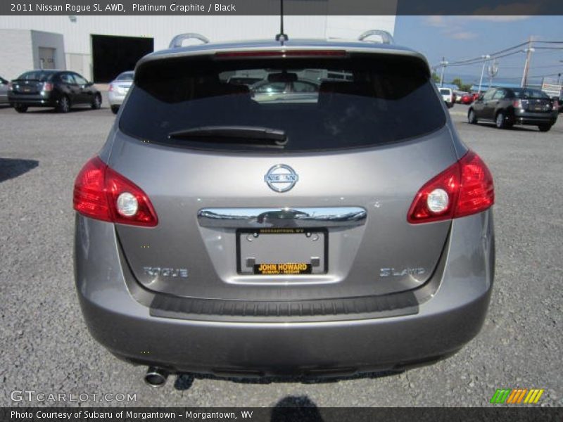 Platinum Graphite / Black 2011 Nissan Rogue SL AWD