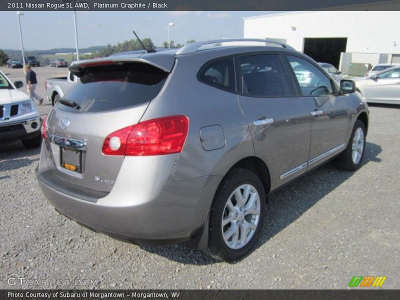 Platinum Graphite / Black 2011 Nissan Rogue SL AWD