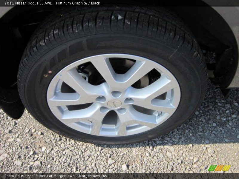 Platinum Graphite / Black 2011 Nissan Rogue SL AWD