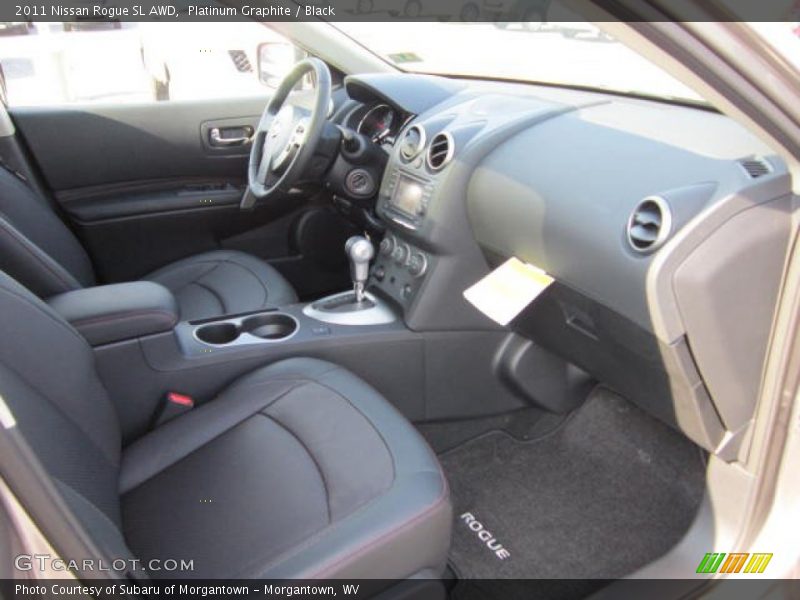 Platinum Graphite / Black 2011 Nissan Rogue SL AWD