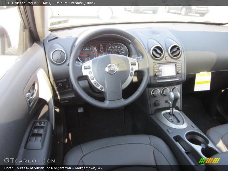 Platinum Graphite / Black 2011 Nissan Rogue SL AWD