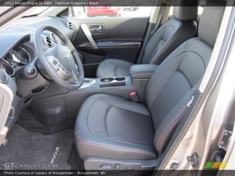 Platinum Graphite / Black 2011 Nissan Rogue SL AWD
