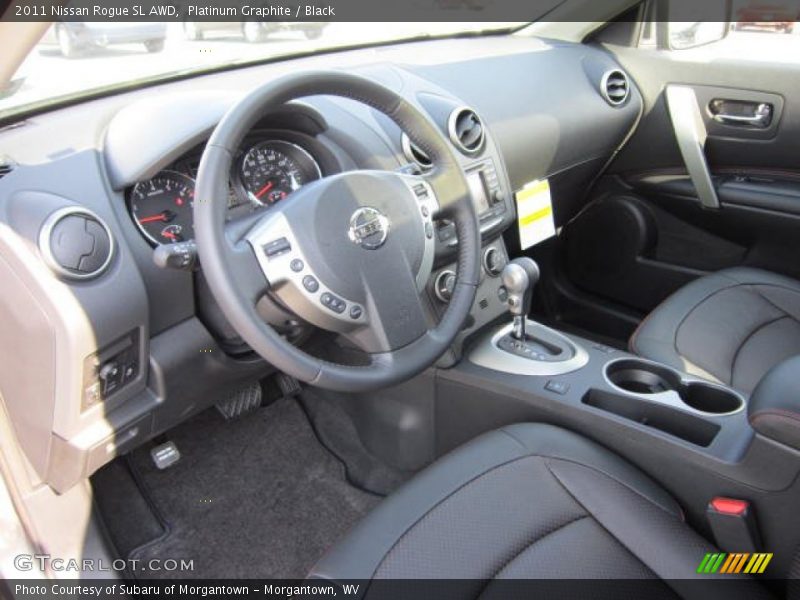 Platinum Graphite / Black 2011 Nissan Rogue SL AWD