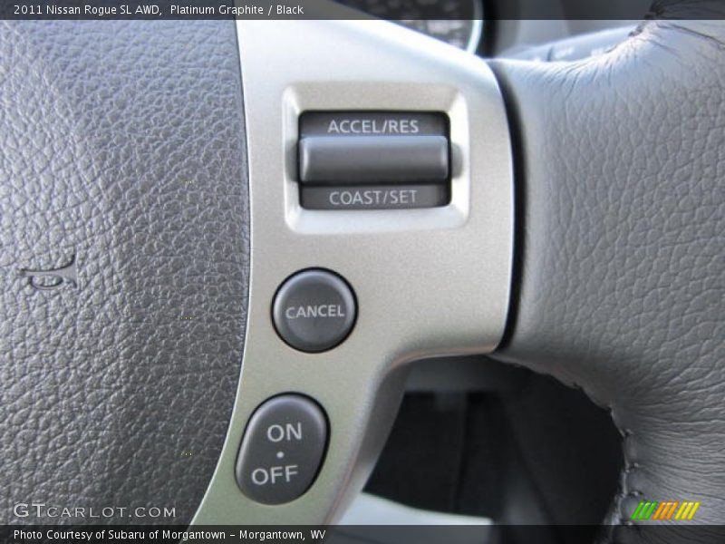 Platinum Graphite / Black 2011 Nissan Rogue SL AWD