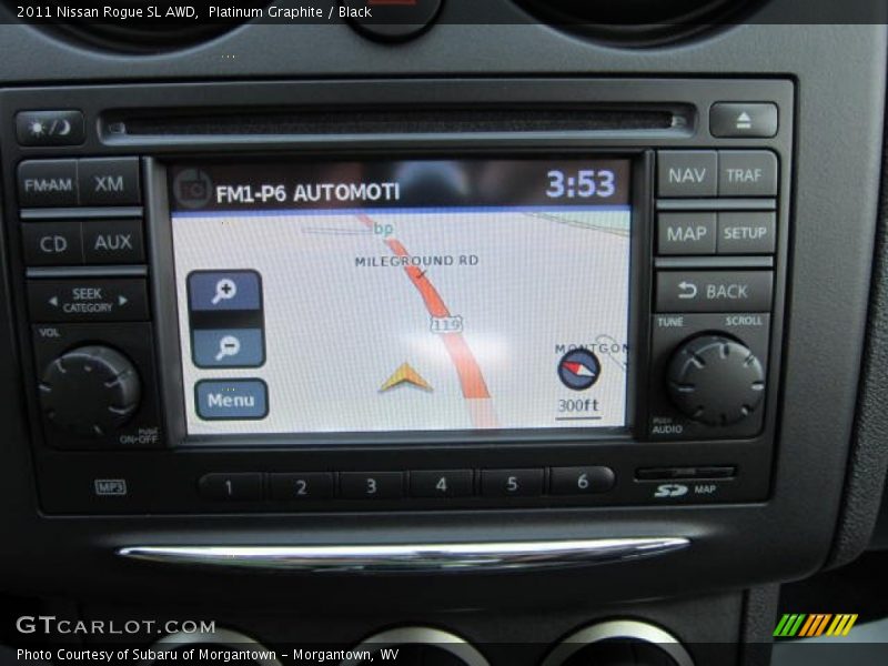 Platinum Graphite / Black 2011 Nissan Rogue SL AWD