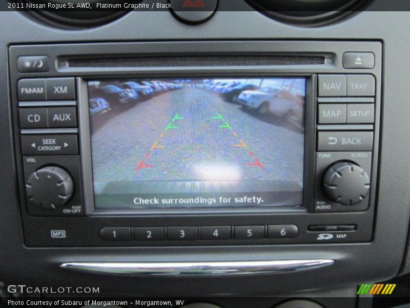 Platinum Graphite / Black 2011 Nissan Rogue SL AWD
