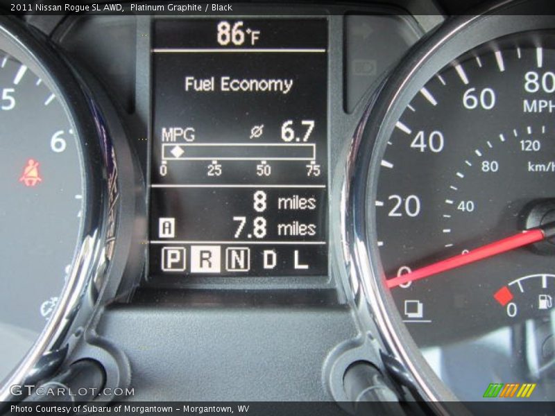 Platinum Graphite / Black 2011 Nissan Rogue SL AWD