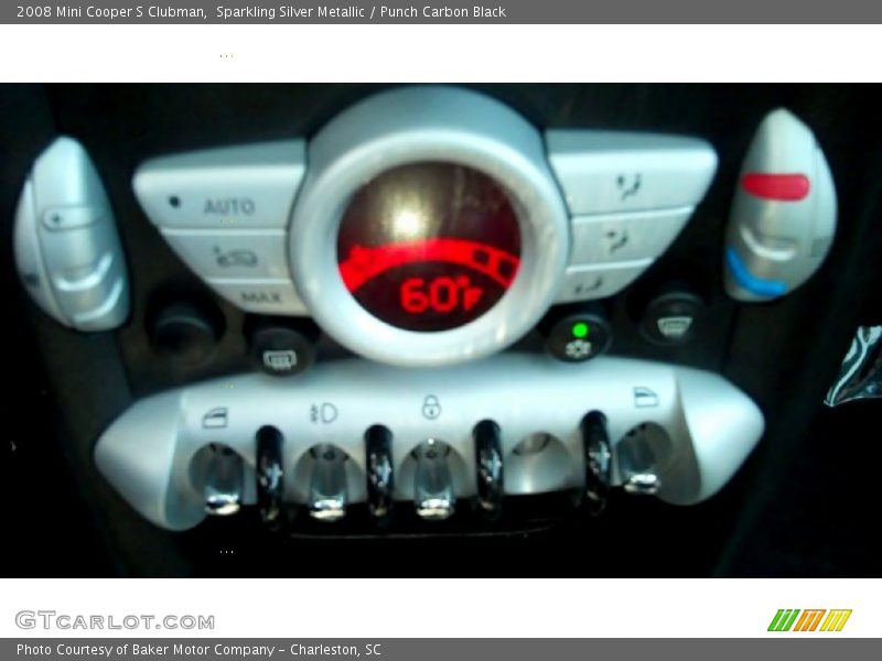 Sparkling Silver Metallic / Punch Carbon Black 2008 Mini Cooper S Clubman