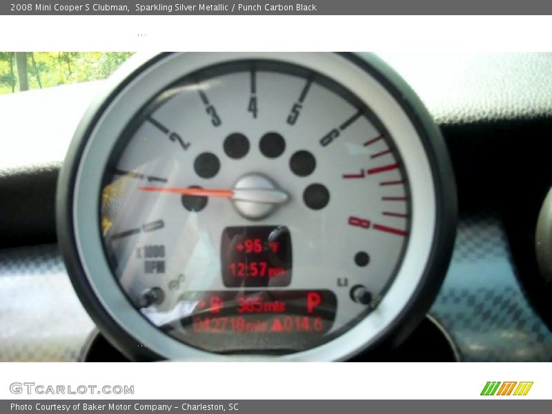 Sparkling Silver Metallic / Punch Carbon Black 2008 Mini Cooper S Clubman