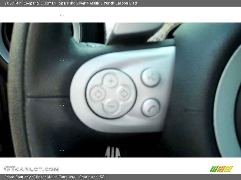 Sparkling Silver Metallic / Punch Carbon Black 2008 Mini Cooper S Clubman
