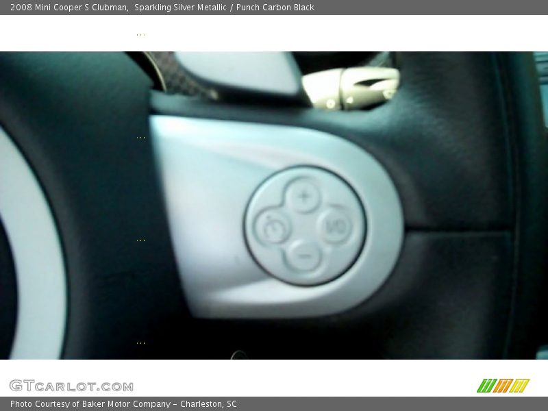 Sparkling Silver Metallic / Punch Carbon Black 2008 Mini Cooper S Clubman