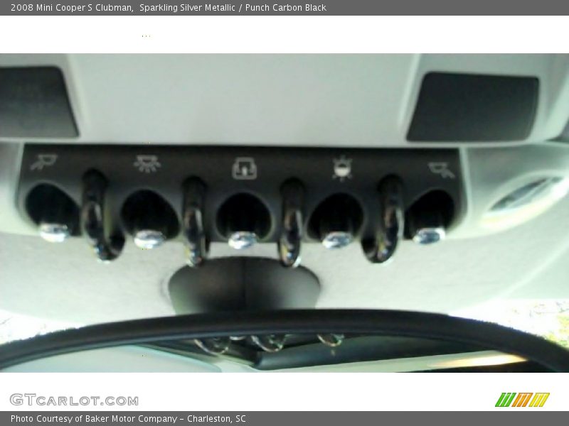 Sparkling Silver Metallic / Punch Carbon Black 2008 Mini Cooper S Clubman