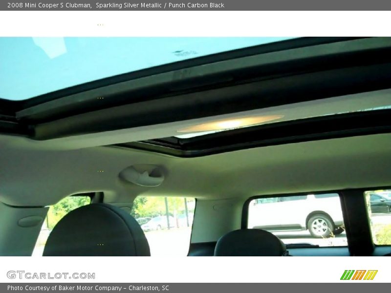 Sparkling Silver Metallic / Punch Carbon Black 2008 Mini Cooper S Clubman