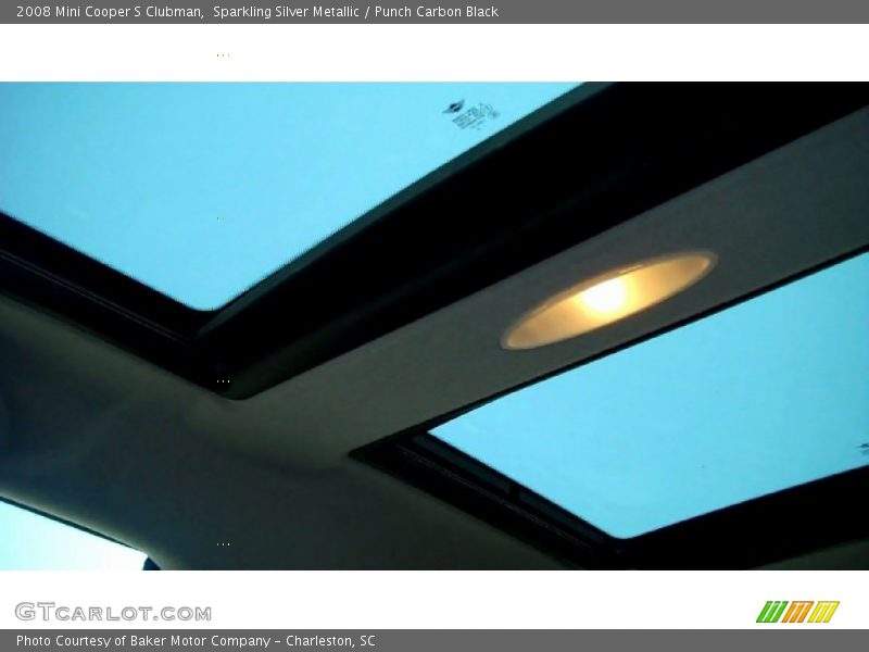 Sparkling Silver Metallic / Punch Carbon Black 2008 Mini Cooper S Clubman