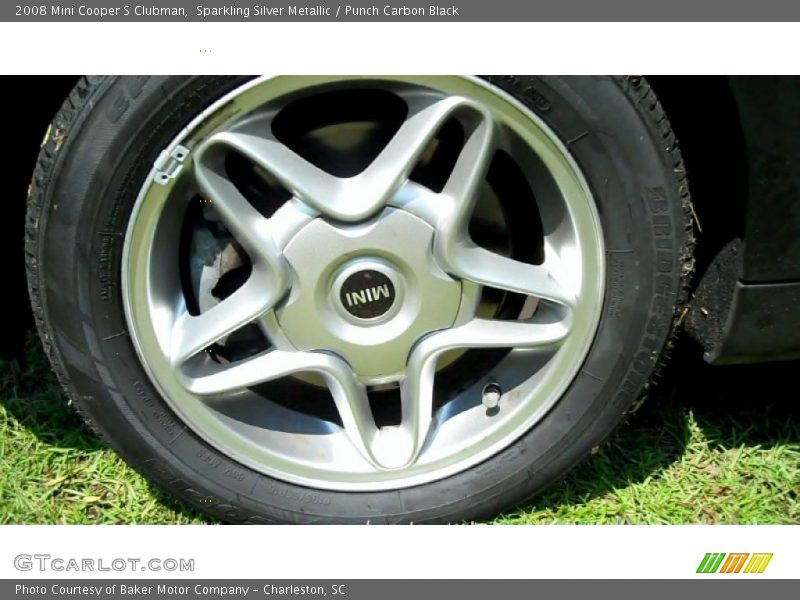 Sparkling Silver Metallic / Punch Carbon Black 2008 Mini Cooper S Clubman