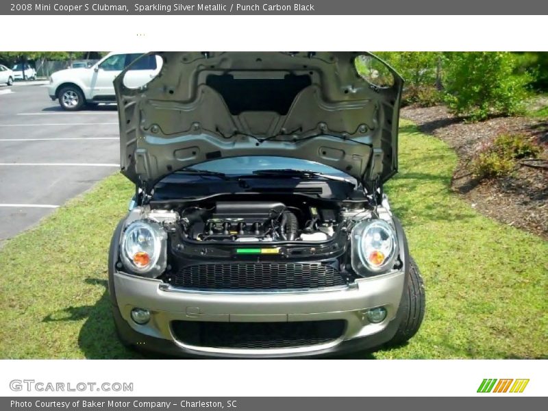 Sparkling Silver Metallic / Punch Carbon Black 2008 Mini Cooper S Clubman