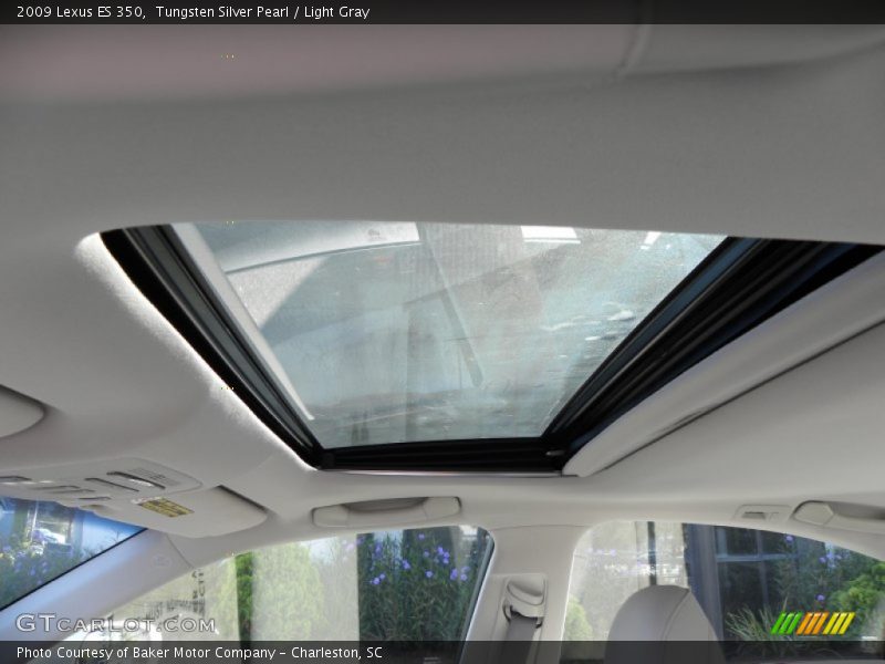 Tungsten Silver Pearl / Light Gray 2009 Lexus ES 350