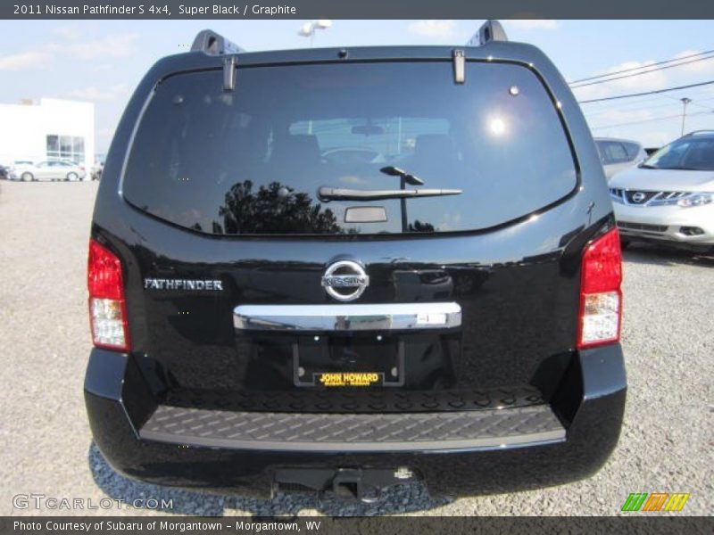 Super Black / Graphite 2011 Nissan Pathfinder S 4x4