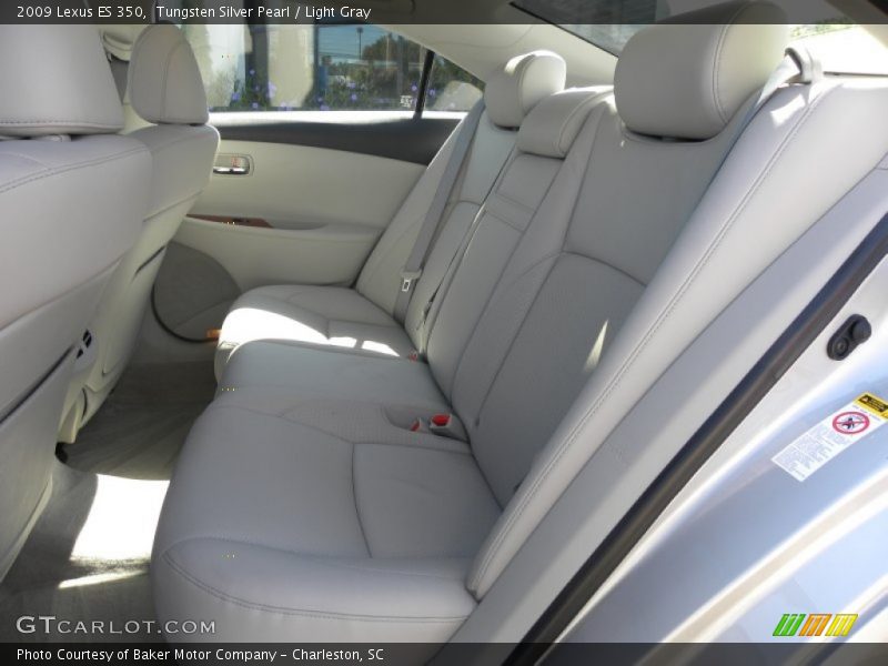 Tungsten Silver Pearl / Light Gray 2009 Lexus ES 350
