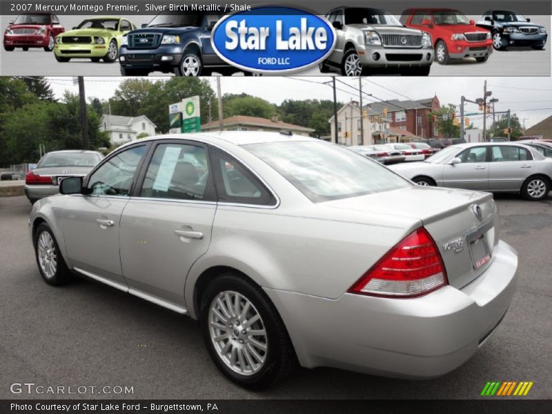 Silver Birch Metallic / Shale 2007 Mercury Montego Premier