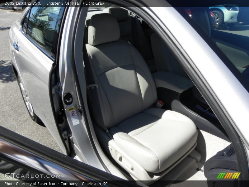 Tungsten Silver Pearl / Light Gray 2009 Lexus ES 350