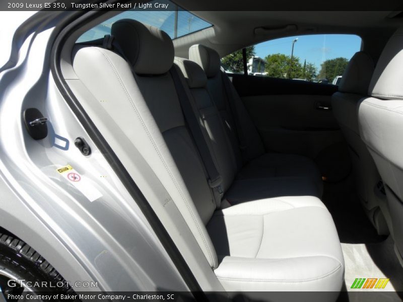 Tungsten Silver Pearl / Light Gray 2009 Lexus ES 350