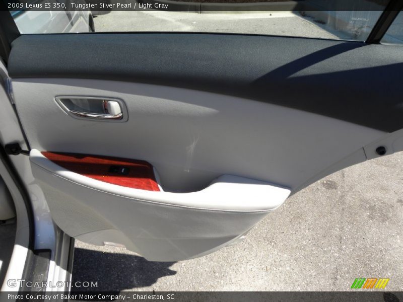 Tungsten Silver Pearl / Light Gray 2009 Lexus ES 350