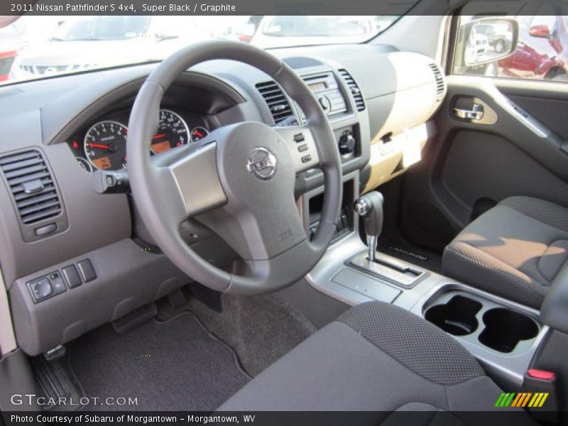 Super Black / Graphite 2011 Nissan Pathfinder S 4x4