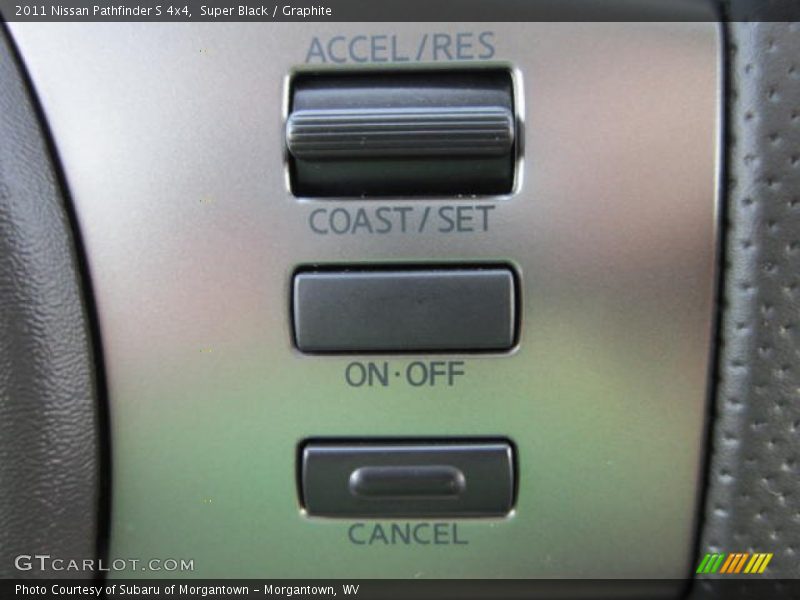 Super Black / Graphite 2011 Nissan Pathfinder S 4x4