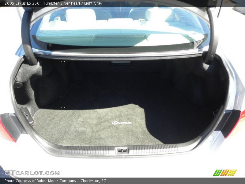 Tungsten Silver Pearl / Light Gray 2009 Lexus ES 350